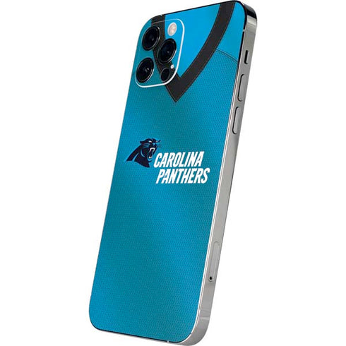 NFL Carolina Panthers Team Jersey iPhone 12 Pro Skin